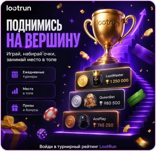Lootrun — официальный сайт казино Играй и выигрывай!